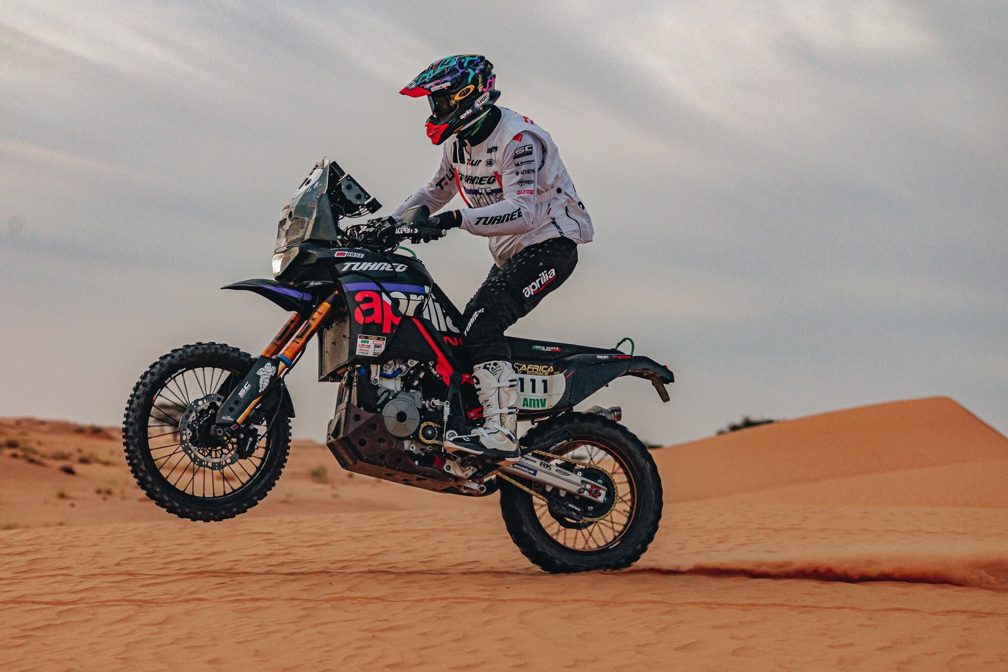 Aprilia Tuareg Queen of Africa: il video
