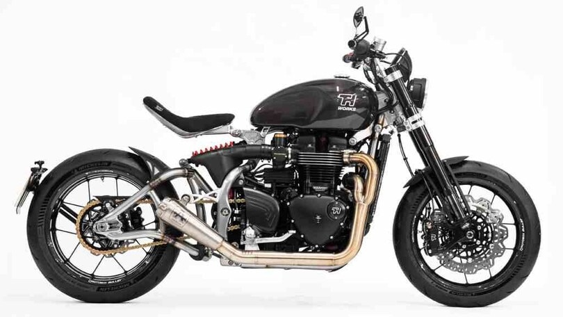 Thornton Hundred Evo Bobber, evoluzione stravagante delle Bobber Triumph