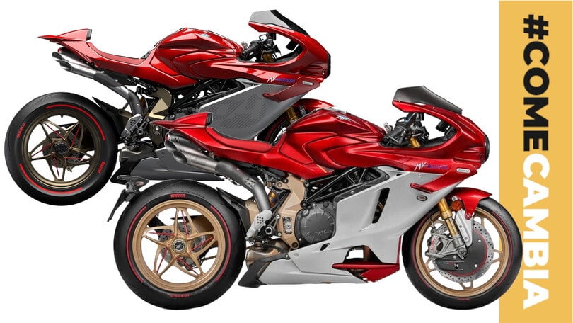 Come Cambia: MV Agusta Superveloce 1000 Vs. prototipo