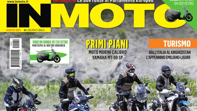 Adventuring e la Sfida Totale: tutto su InMoto di questo mese