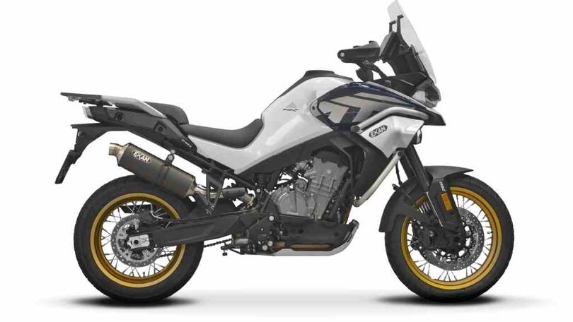 CFMOTO, tre scarichi Exan inediti per la 800MT