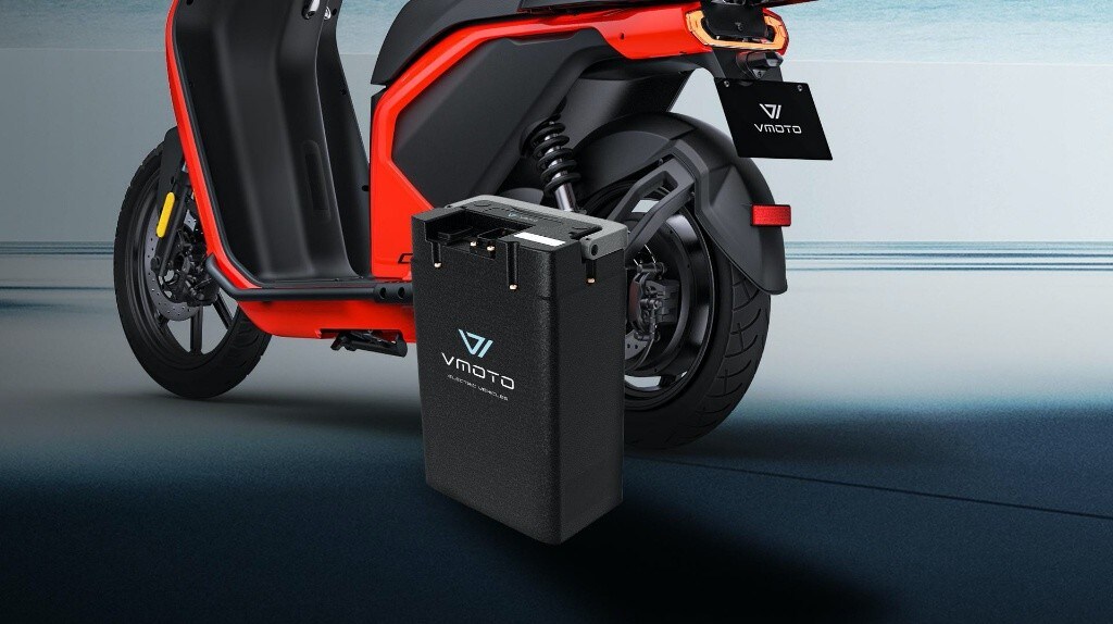 Vmoto presenta le nuove batterie a ricarica super rapida