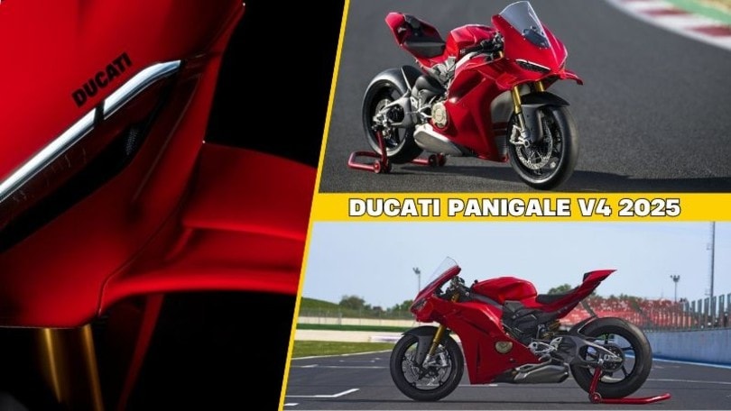 Ducati Panigale V4 2025: più facile, più veloce. Ecco le novità