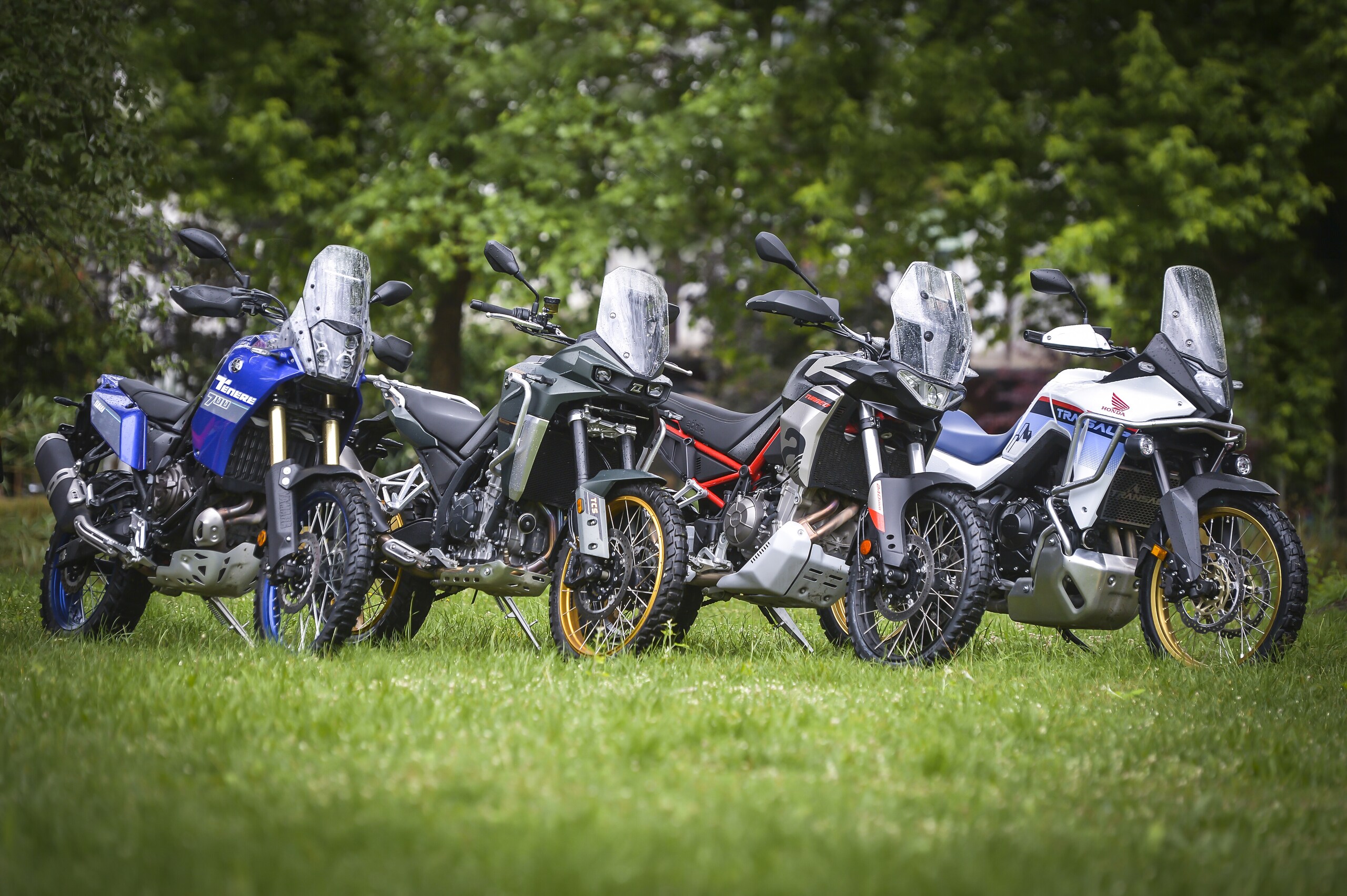 Comparativa Adventouring 2024 : le foto delle Enduro Medie