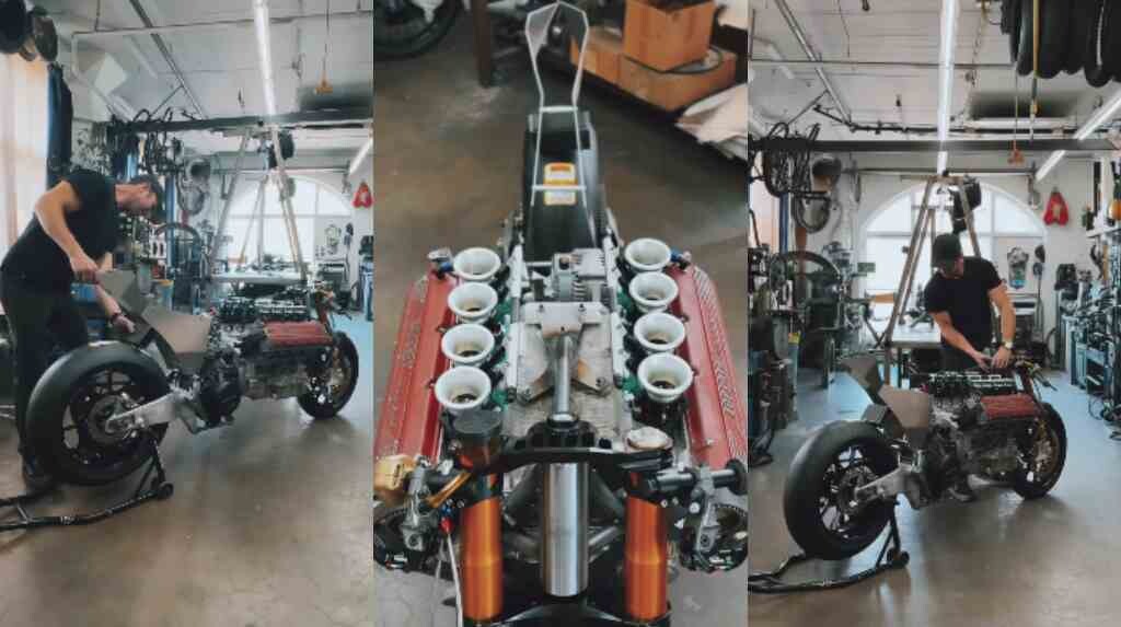 Moto con motore Ferrari: è possibile?