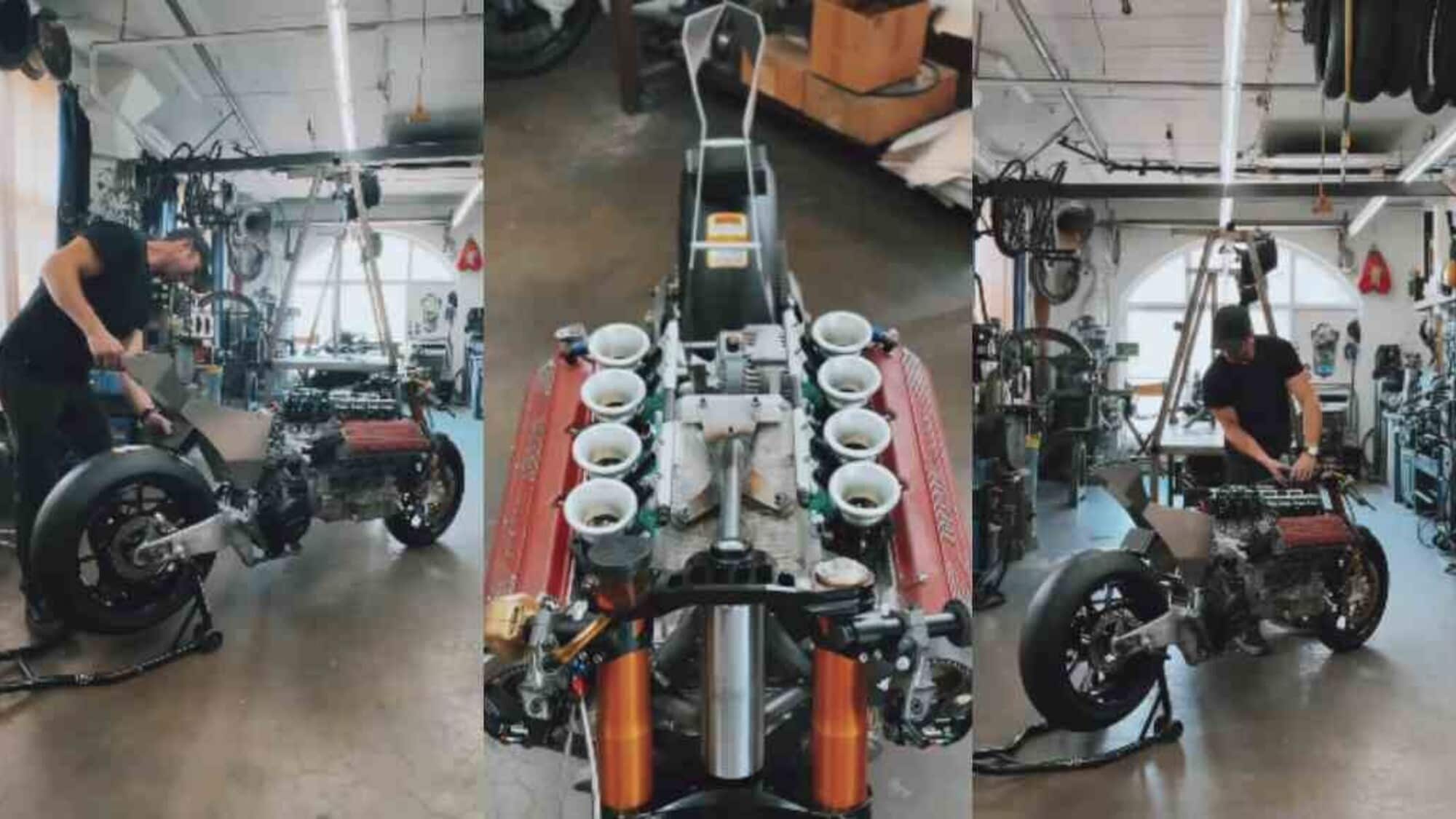 Moto con motore Ferrari: è possibile?