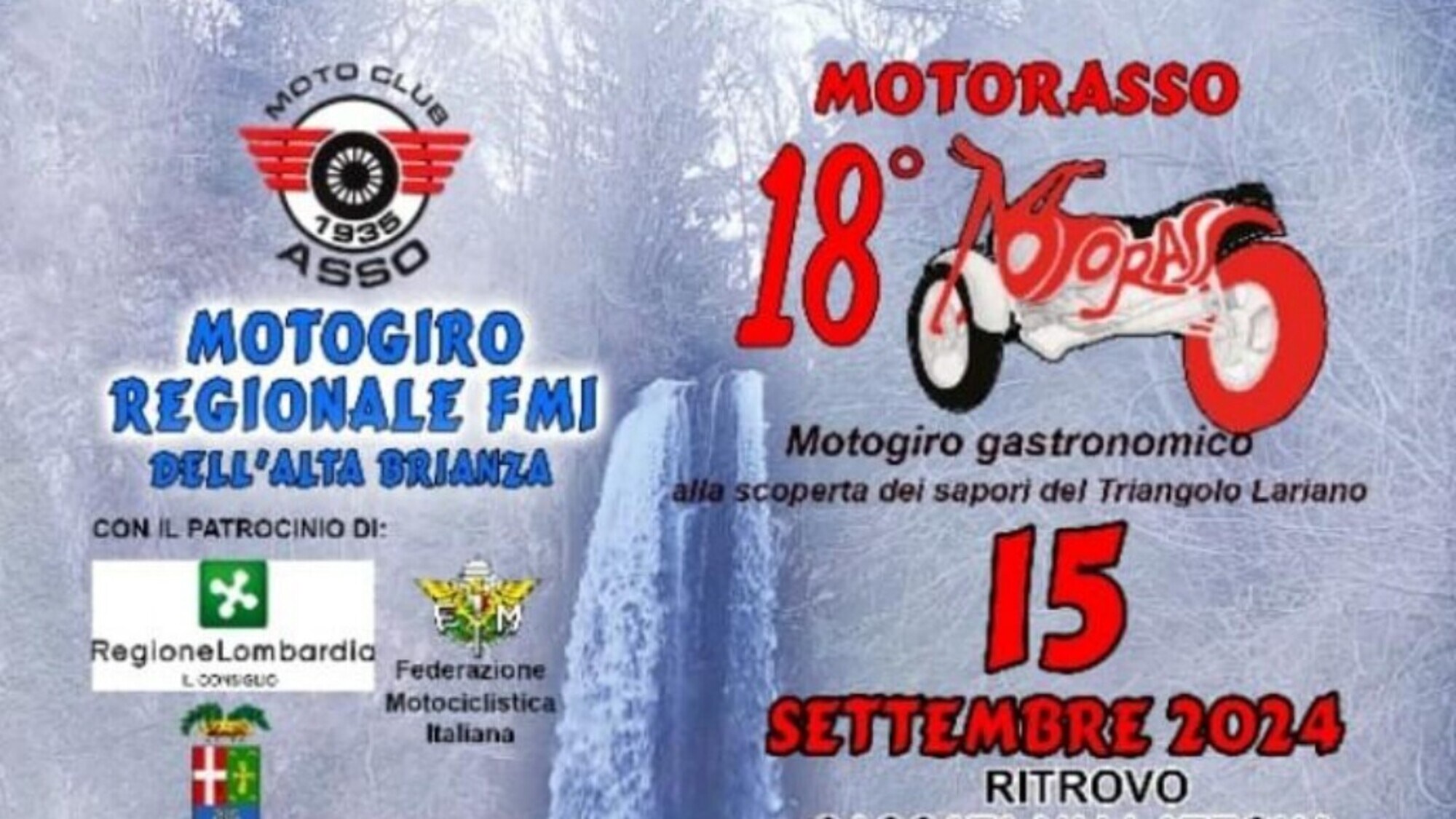 Motogiro Regionale 18° Motorasso: tutte le info dell'evento