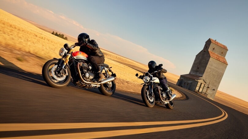 Triumph Speed Twin 1200 e 1200RS 2025 - LE FOTO