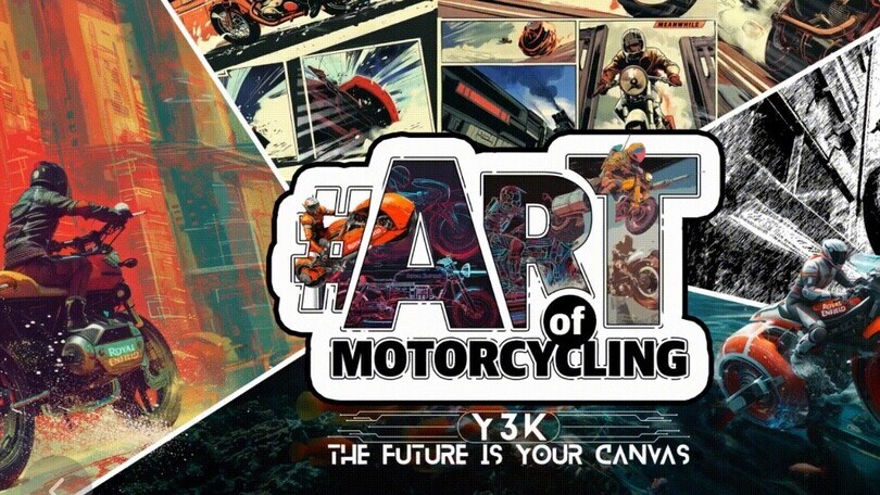 Come sarà il motociclismo nell’anno 3000? Royal Enfield sfida gli artisti