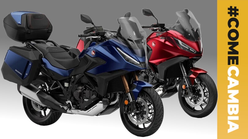Come Cambia: Honda NT1100 2025 vs 2024