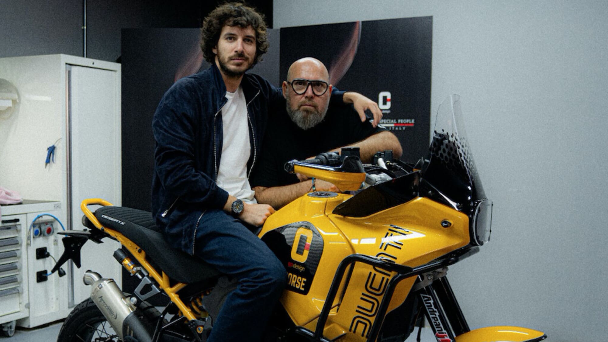 Una Ducati DesertX ispirata dal Manzoni: ecco la Gibigiana di GPDesign