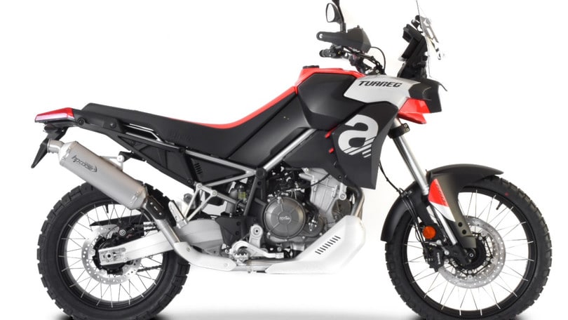 Aprilia Tuareg 660: da HP Corse i nuovi scarichi Rally e collettori Racing