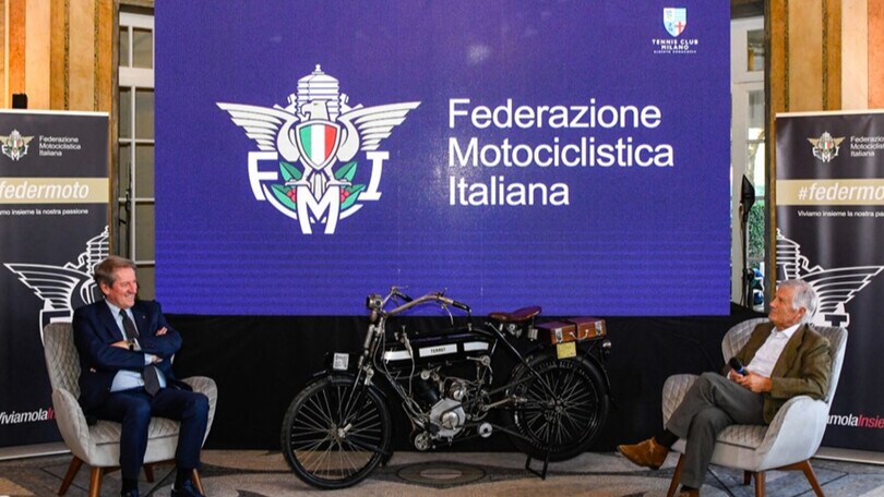 Presentato il nuovo logo della Federazione Motociclistica Italiana