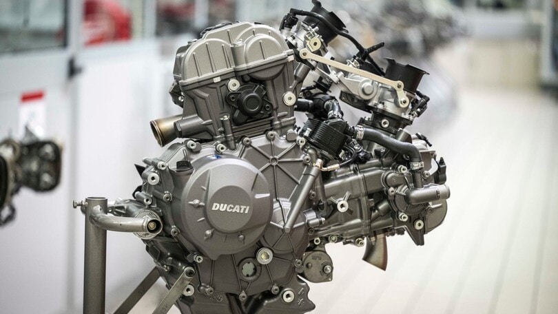 Nuovo motore Ducati V2, LE FOTO
