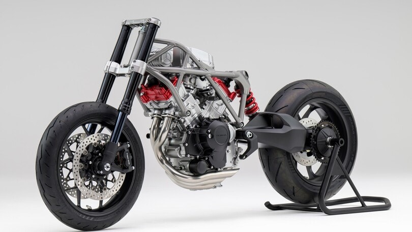 Honda concept V3 con compressore elettrico: le foto
