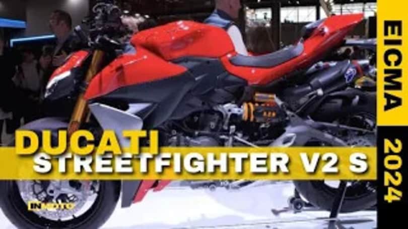 EICMA, ecco la Ducati Streetfighter V2: una cattivissima divora-curve