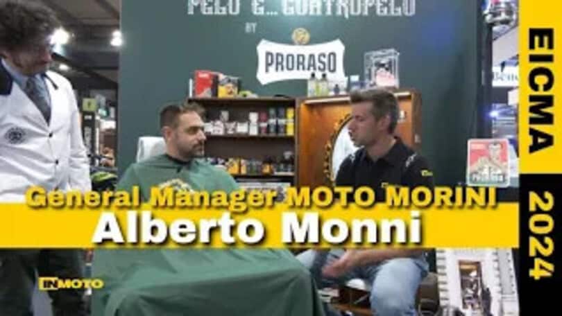 EICMA, Pelo e... Contropelo  Alberto Monni Pelo Moto Morini