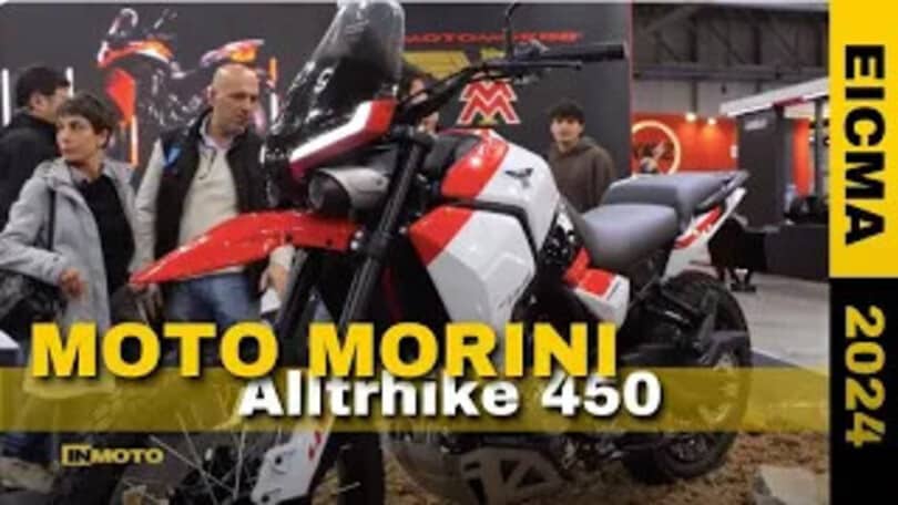 Moto Morini: la Alltrhike 450 punta sull'adventouring |EICMA 2024