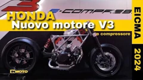 Honda ICE: arriva il motore V3 con compressore elettrico