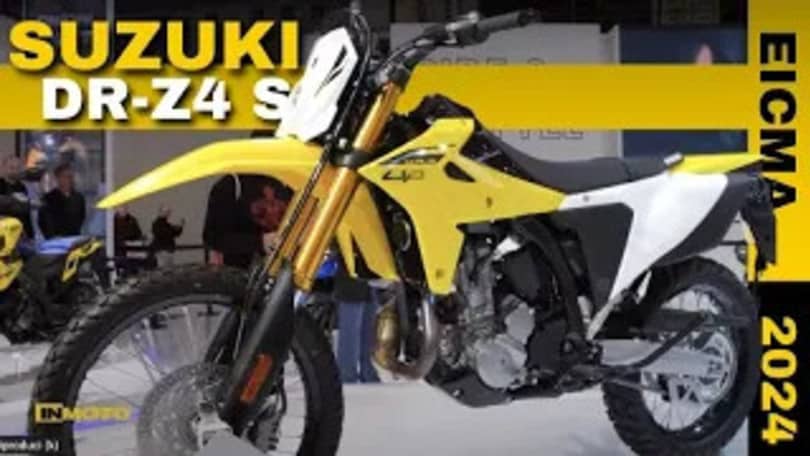EICMA, da Suzuki ecco le pepate DR-Z4: piccole mono per fuoristrada e motard