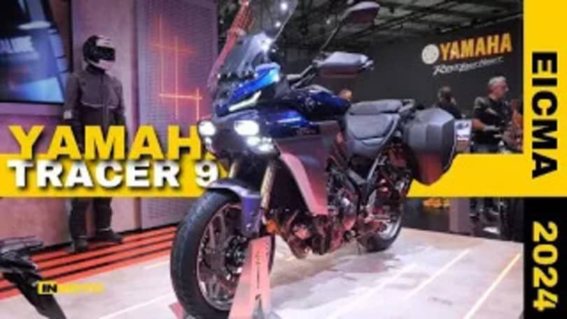 EICMA 2022, Yamaha: ecco la nuova arrivata nella famiglia Tracer 9