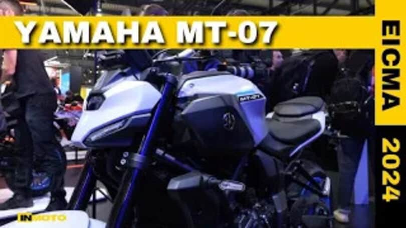 Yamaha MT-07 2025: la media "tutto pepe" si rinnova | EICMA 2024