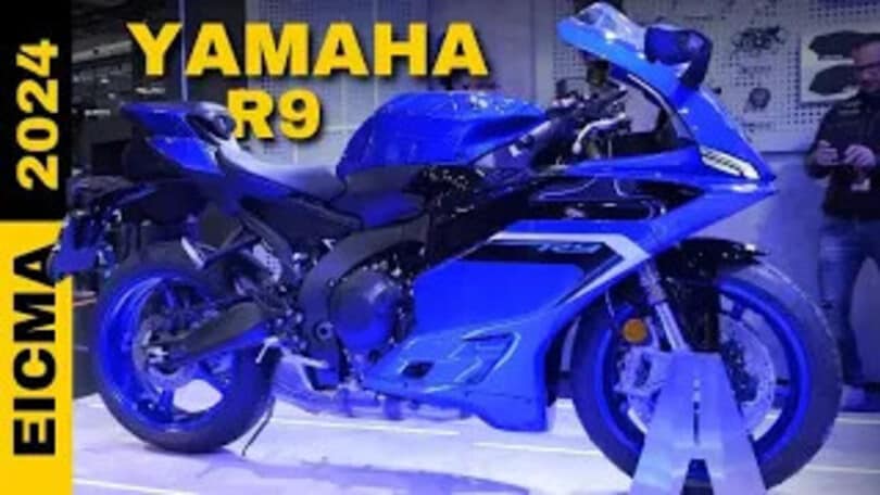 Yamaha R9: ecco come è fatta la sportiva 3 cilindri VIDEO