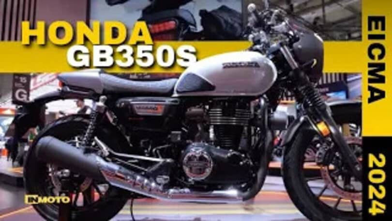 Honda svela la GB350S: piccola dal fascino retrò