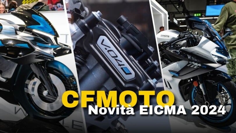 CFMOTO: tutte le novità portate a EICMA 2024