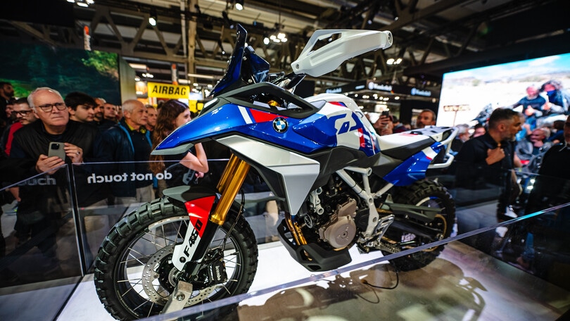 BMW, il nuovo Concept F 450 GS presentato ad EICMA 2024: le foto