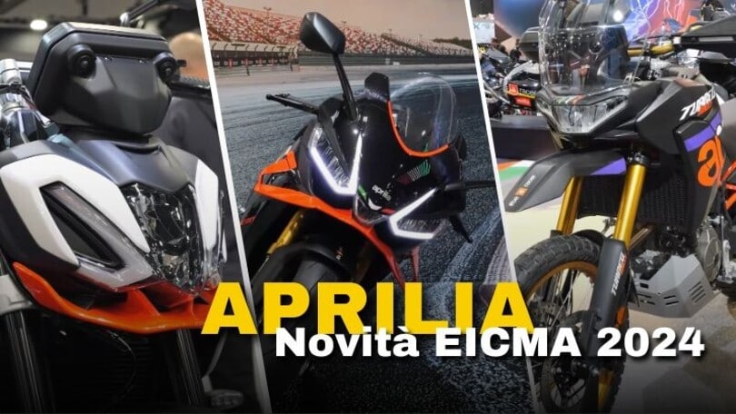 Aprilia: tutte le novità portate ad EICMA 2024