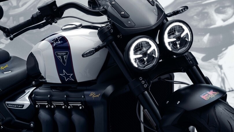 Triumph Rocket 3: Edizione speciale Evel Knievel, un tributo alla leggenda