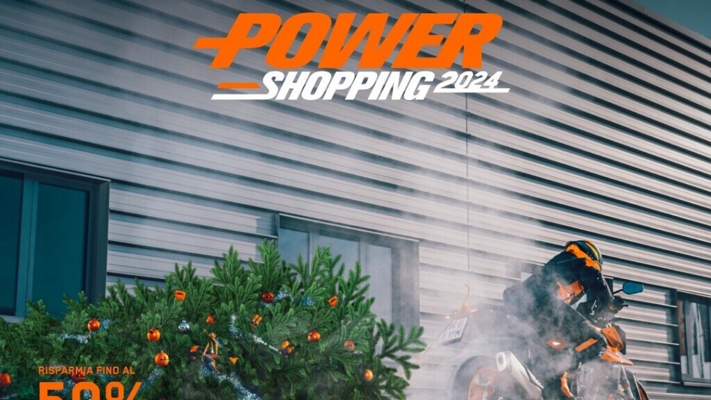 KTM, arriva la promozione “PowerShopping”: tutti i dettagli