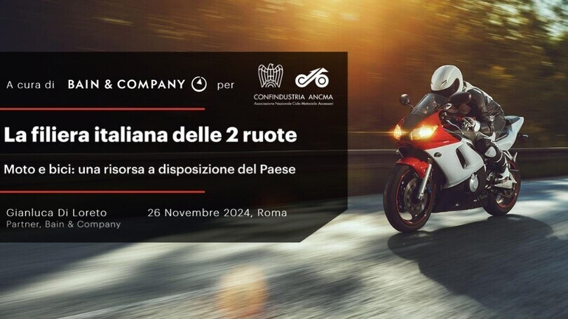 Mercato moto e bici, in Italia: una filiera da 14,8 miliardi di euro