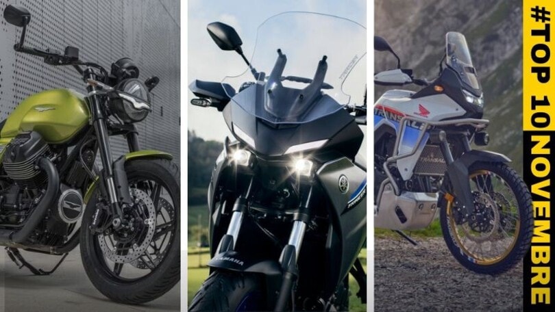 Top 10 mercato: le moto più vendute a novembre 2024 IL VIDEO
