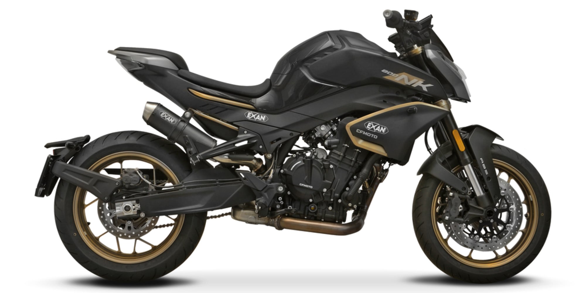 Due nuovi scarichi Exan per CFMOTO 800NK