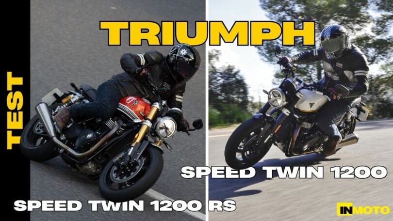 TEST TRIUMPH SPEED TWIN 1200 E 1200 RS: CLASSICHE SEDUZIONI