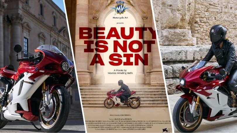 MV Agusta al Festival di Venezia con lo spot sulla Superveloce Serie Oro