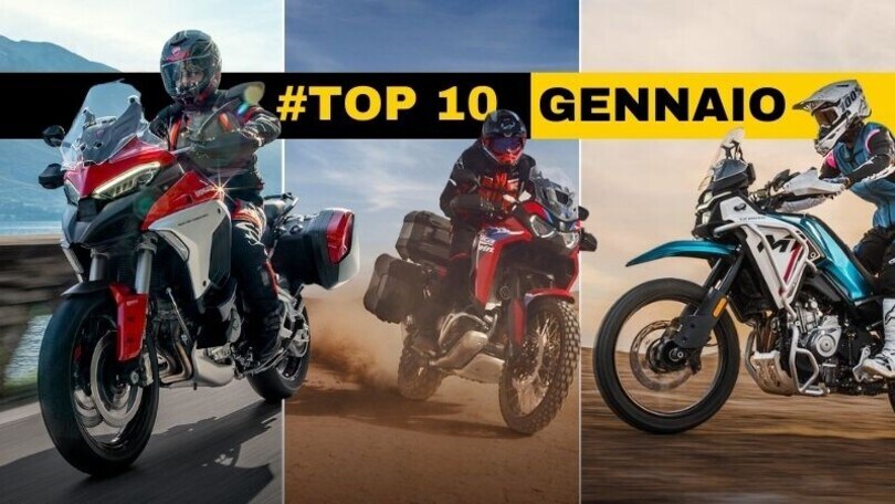 Top 10 mercato, le moto più vendute di gennaio 2025: Benelli grande esclusa