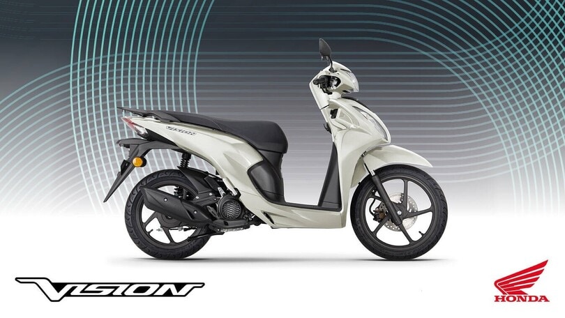 Honda Vision 110: le foto della versione 2025