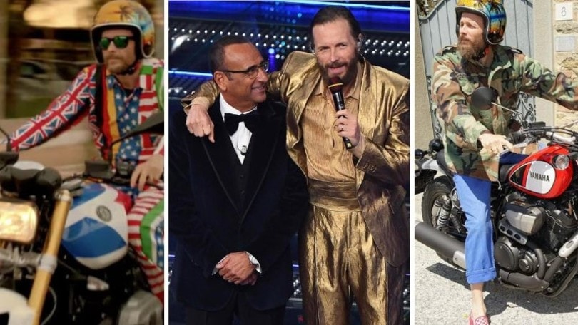 Jovanotti a Sanremo 2025: anima da vero biker