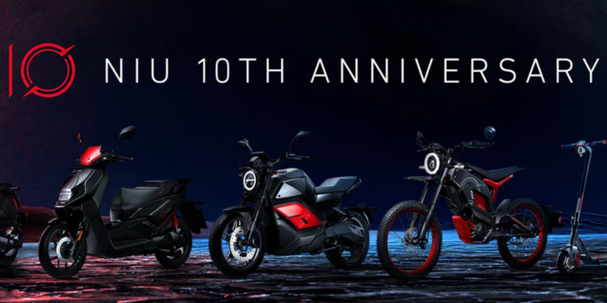 NIU celebra 10 anni con un'edizione limitata