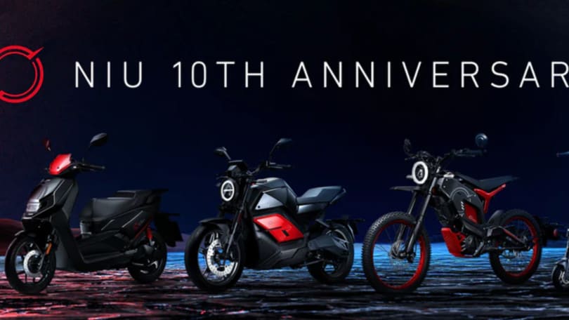NIU celebra 10 anni con un'edizione limitata