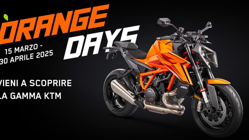 KTM, tornano gli Orange Days