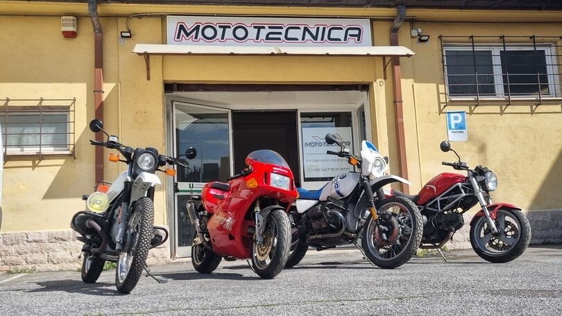 Apre a Roma Moto Tecnica: passione e restauro per le regine del passato