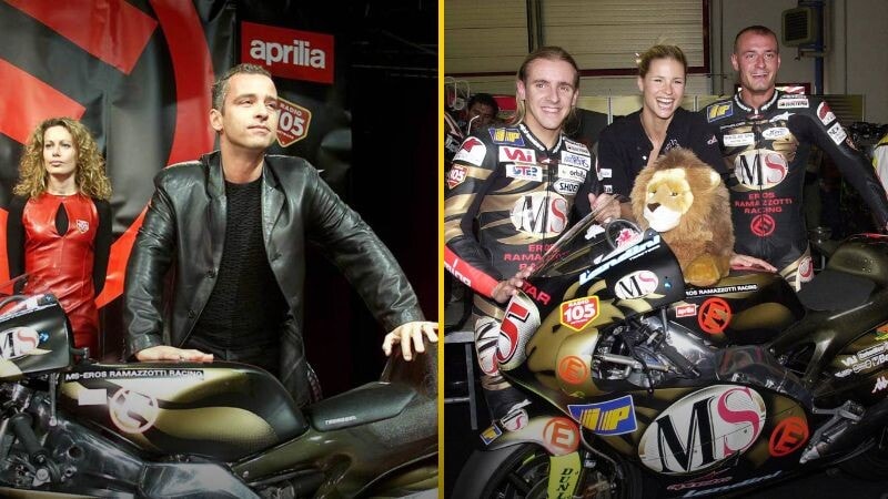 Eros Ramazzotti in MotoGP: "Era molto diverso da Vasco Rossi nello stile"