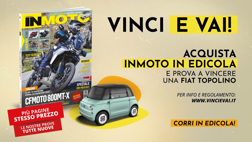 Vinci una Fiat Topolino con InMoto!