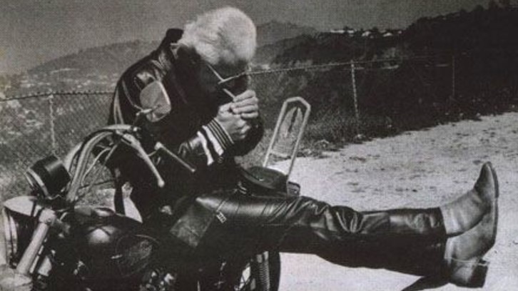Addio Rutger Hauer, motociclista vero