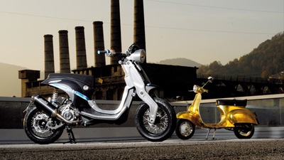 Polini: la Vespa del futuro ad EICMA