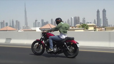 EICMA Brumotti in moto